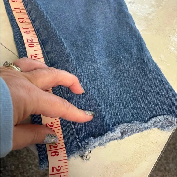 Good American Denim Jeans Women’s Size 18 Blue Straight Leg High Rise - Picture 6 of 9